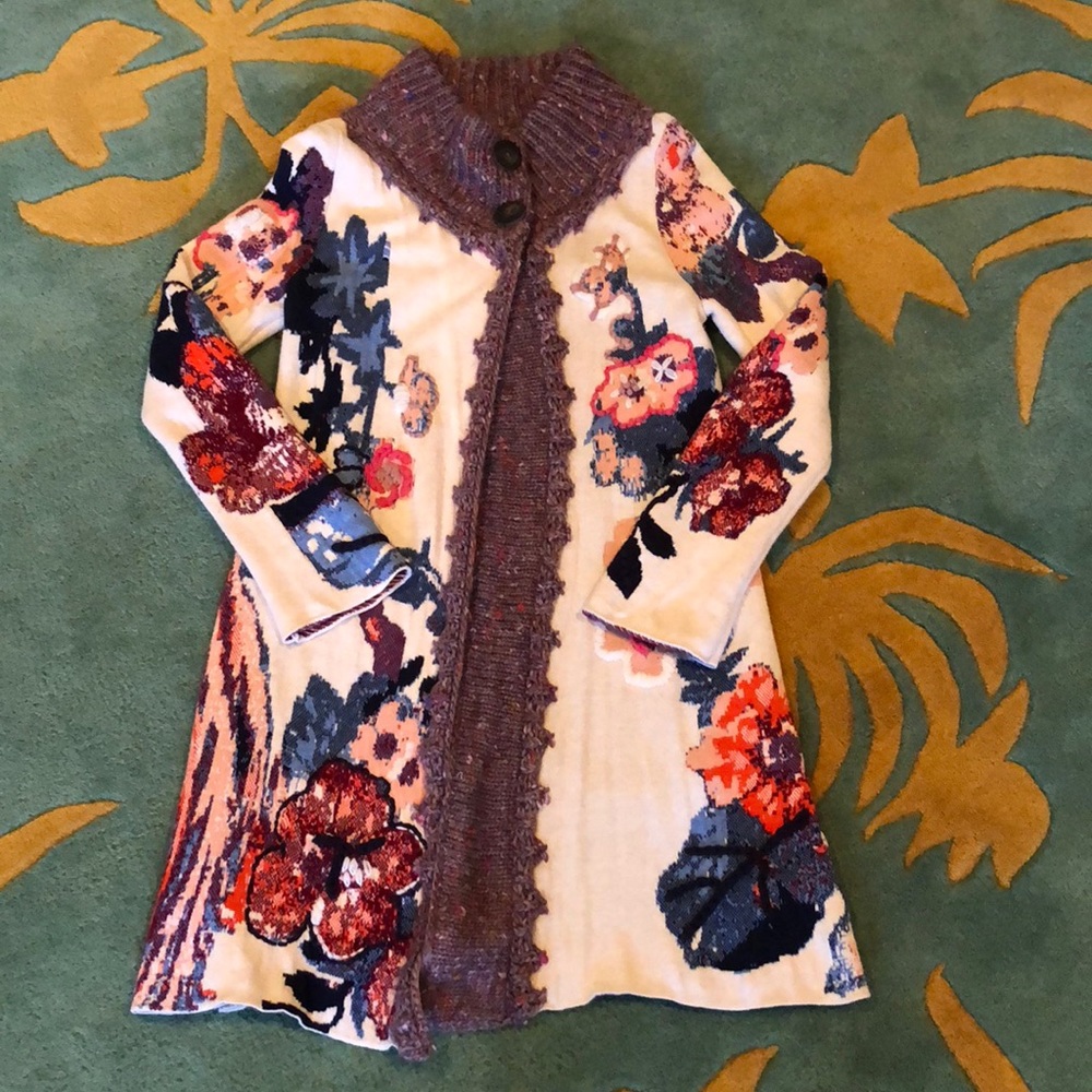 Sleeping on Snow Foret Sweater Coat